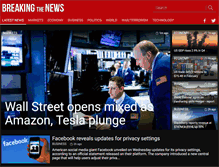 Tablet Screenshot of breakingthenews.net