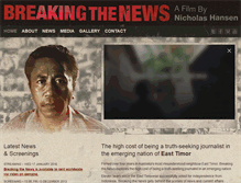 Tablet Screenshot of breakingthenews.com.au